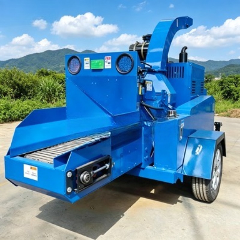 Garden Branch Shredder Wood Chipper - Hot Sale 6 Inch Industrial Wood