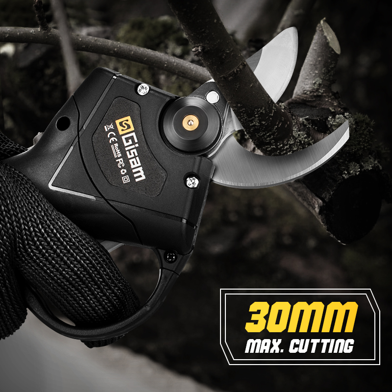 Gisam 198VF 30mm Cordless Elec - Cordless Electric Pruning Shears 30Mm 评论和价格