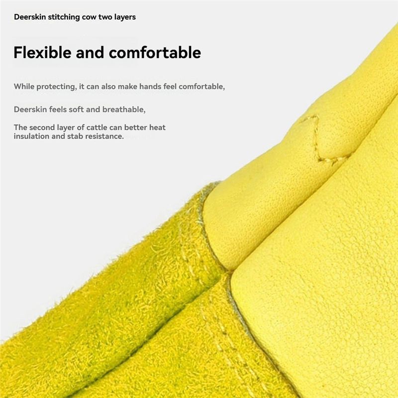 AEE4-Rose Pruning Gloves For M - Gardening Gloves Thorn Proof Leather 评论和价格