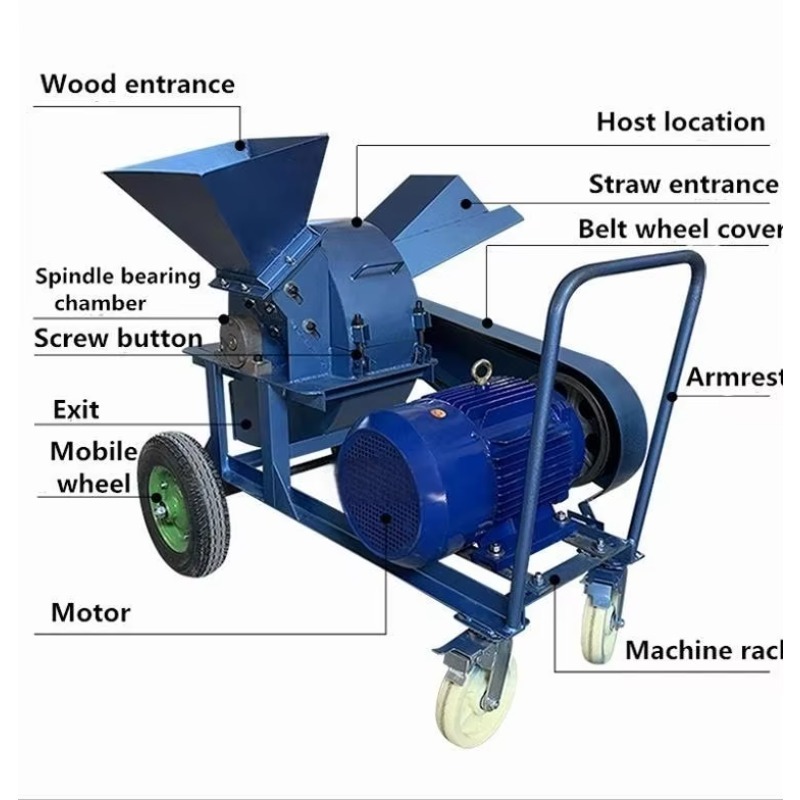 Commercial  Wood Chipper Machi - Garden Branch Shredder Wood Chipper 评论和价格