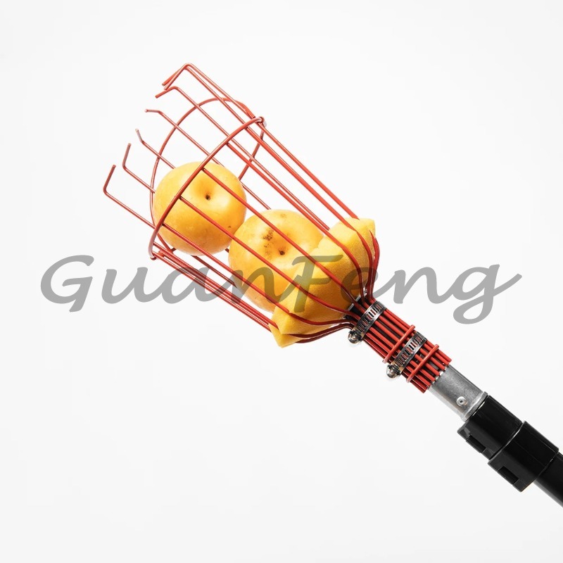 Custom 1.4m To 4m Easy To Atta - Fruit Picker Basket Telescopic Pole 评论和价格
