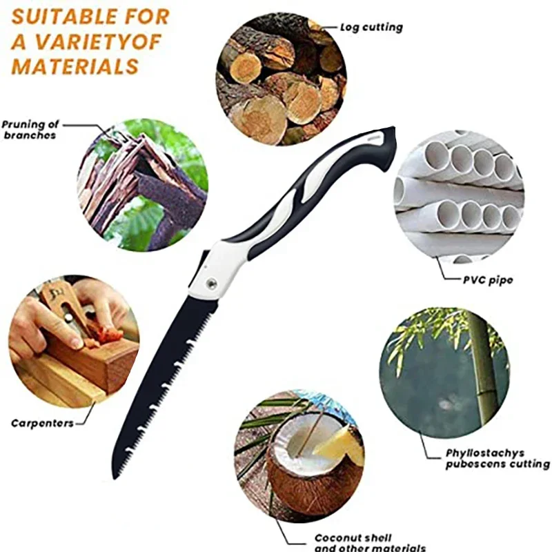 Folding Hand Saw Multifunction - Pruning Saw Folding Hand Saw Tree 评论和价格