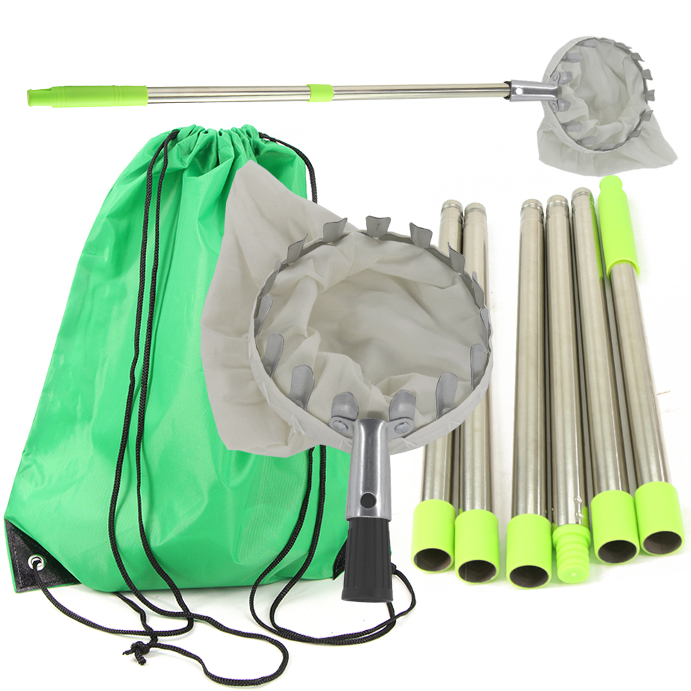 Garden Basket Fruit Picker Hea - Fruit Picker Basket Telescopic Pole 评论和价格