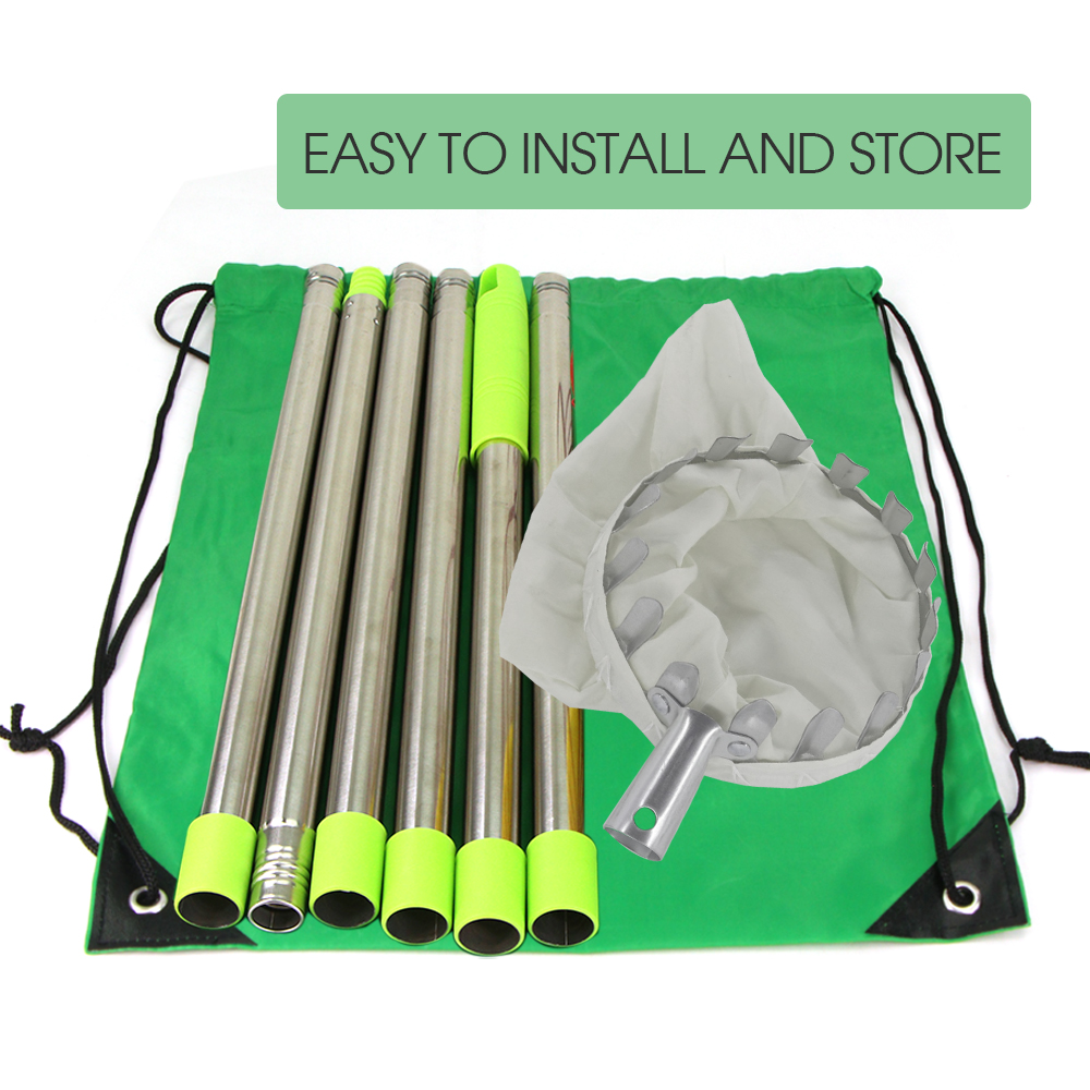 Garden Basket Fruit Picker Hea - Fruit Picker Basket Telescopic Pole 评论和价格