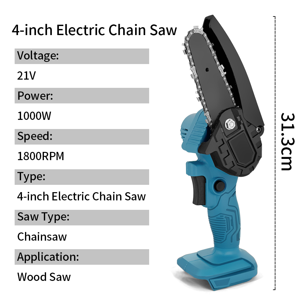 4/6Inch Cordless Chainsaw Hand - Electric Pruner With Extension Pole 评论和价格