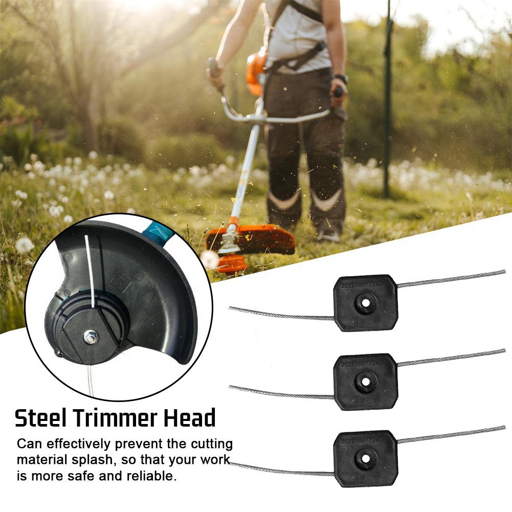 3pcs Steel Wire String Trimmer - Electric Pruning Shears Replacement Blade 评论和价格