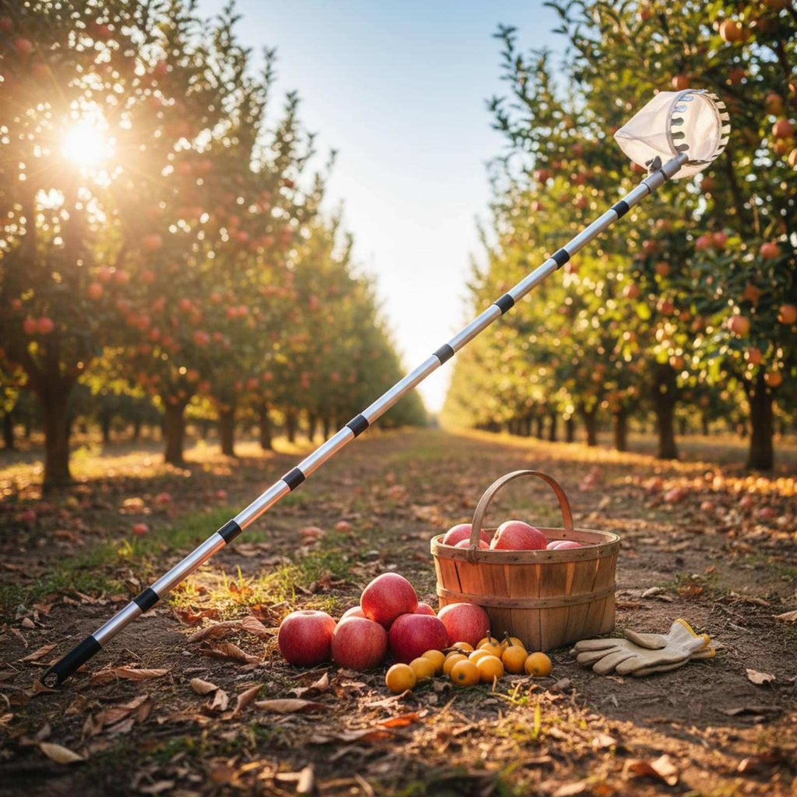 Industrial Picker Adjustable T - Fruit Picker Basket Telescopic Pole 评论和价格