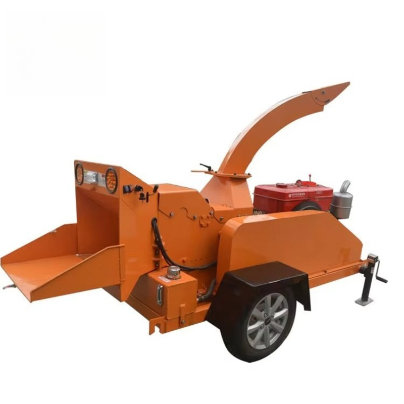 Made in China Diesel Wood Chip - Garden Branch Shredder Wood Chipper 评论和价格