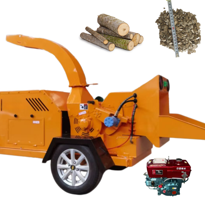 Heavy Duty Large Caliber Wood  - Garden Branch Shredder Wood Chipper 评论和价格
