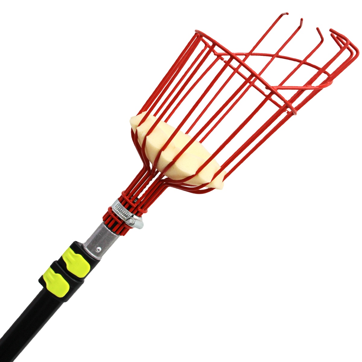 Pole 3-section Flip Lock Manua - Fruit Picker Basket Telescopic Pole 评论和价格