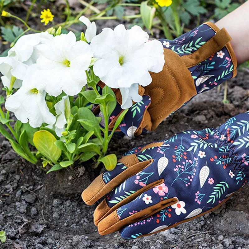 Gardening Gloves for Women Tho - Gardening Gloves Thorn Proof Leather 评论和价格