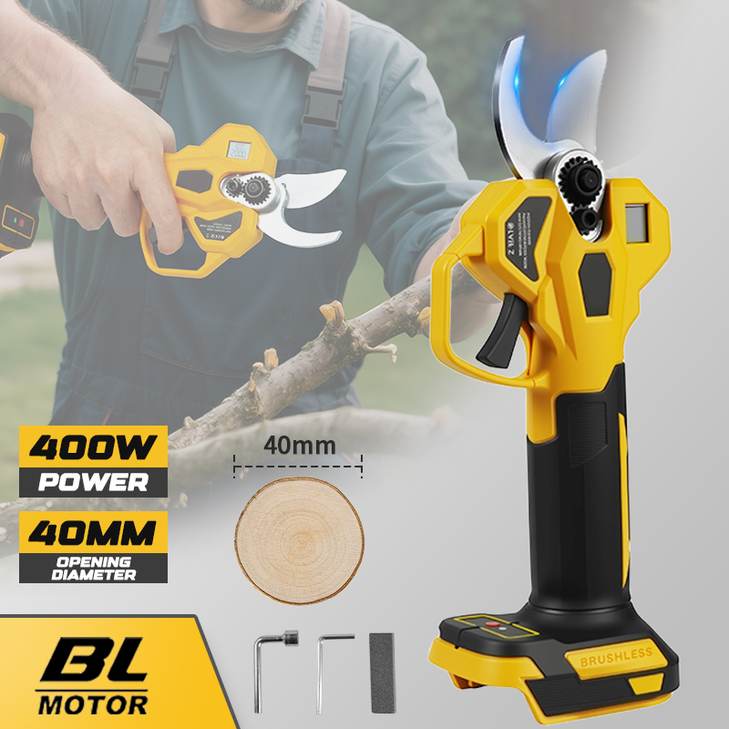 40mm Brushless Electric Prunin - Brushless Tree Branch Cutter 40Mm 评论和价格