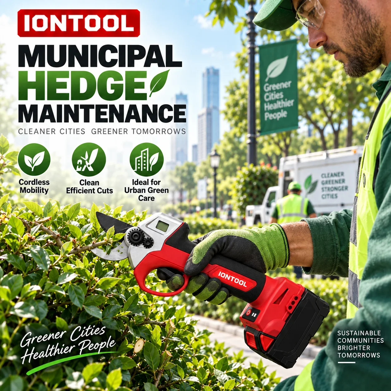IONTOOL Cordless Electric Prun - Cordless Electric Pruning Shears 30Mm 评论和价格