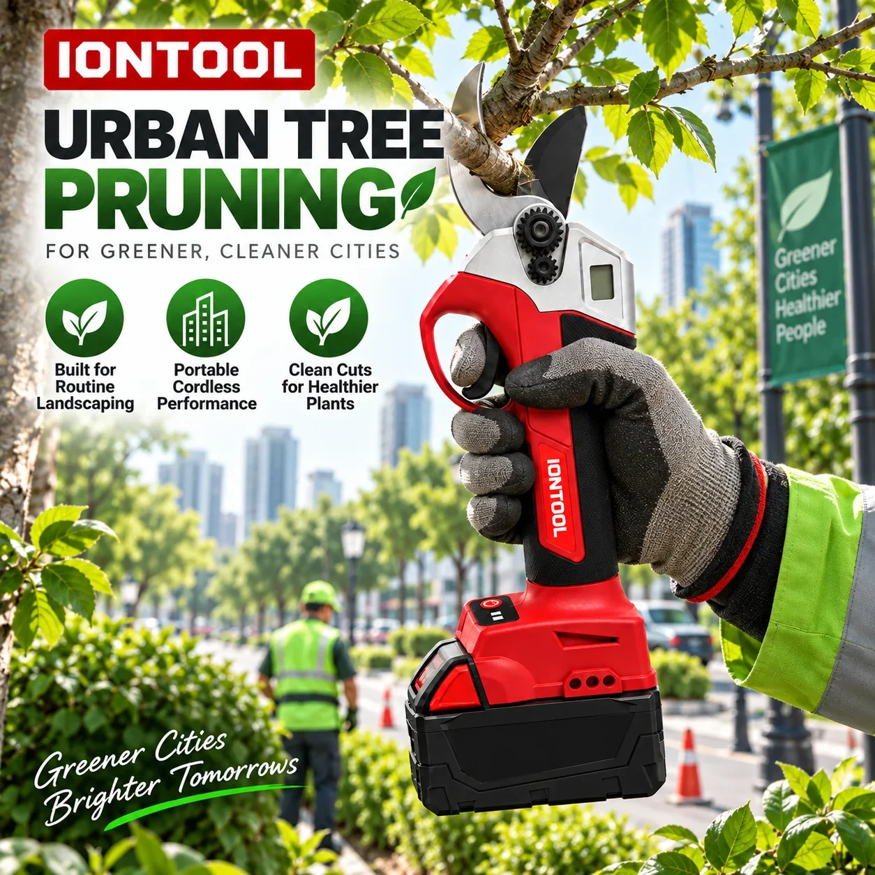 IONTOOL Cordless Electric Prun - Cordless Electric Pruning Shears 30Mm 评论和价格