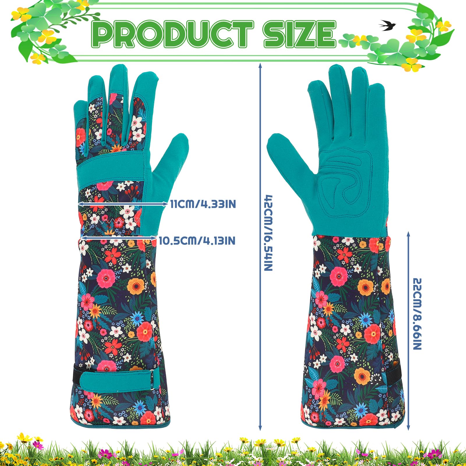 2 Pairs Gardening Gloves Thorn - Gardening Gloves Thorn Proof Leather 评论和价格