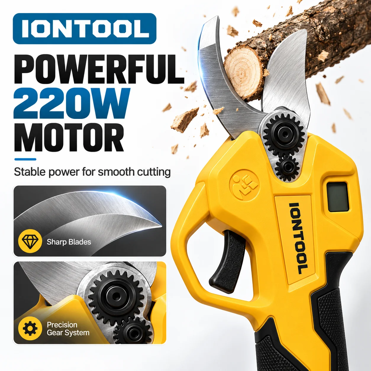 IONTOOL Cordless Electric Prun - Cordless Electric Pruning Shears 30Mm 评论和价格
