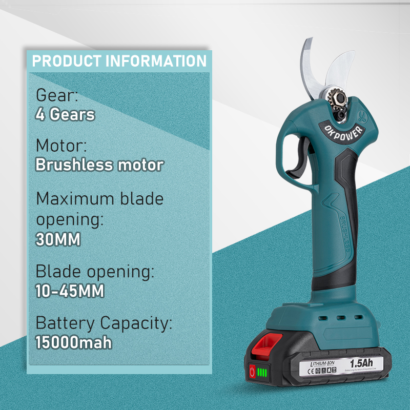 Brushless Electric Pruner Shea - Cordless Electric Pruning Shears 30Mm 评论和价格