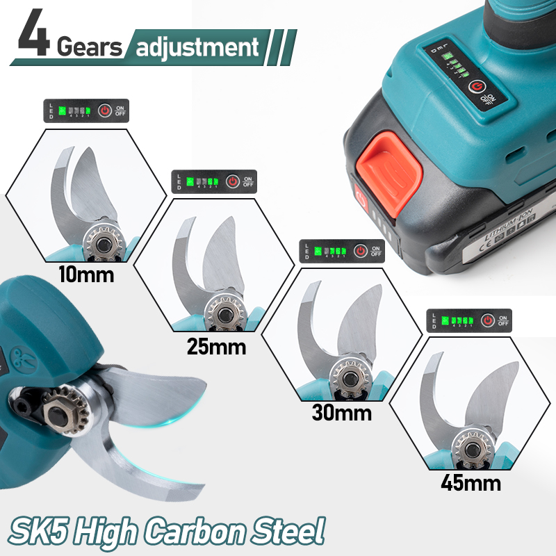 Brushless Electric Pruner Shea - Cordless Electric Pruning Shears 30Mm 评论和价格