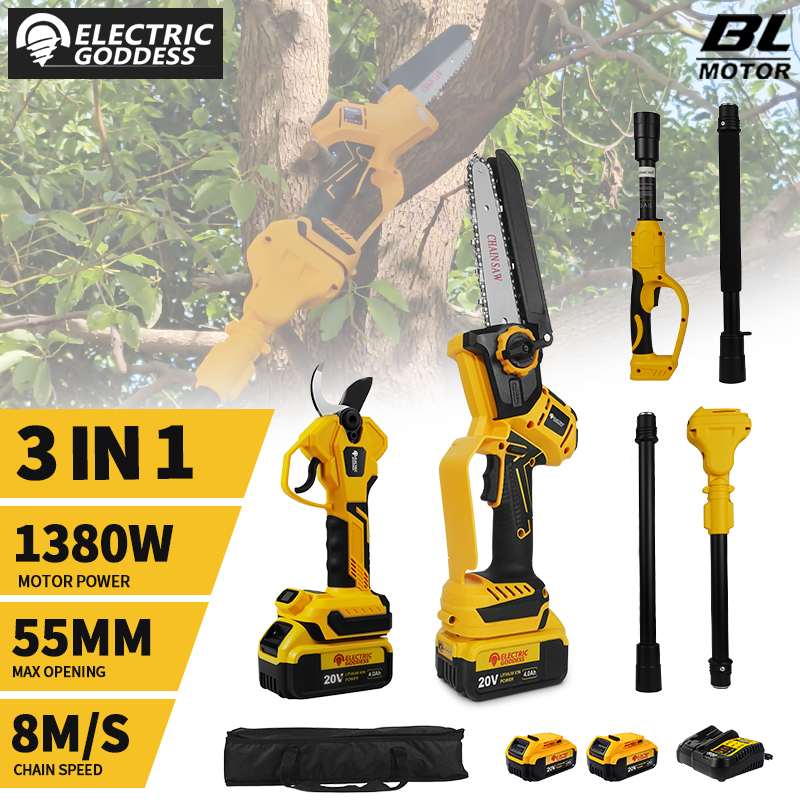 Electric Goddess Pruner Cordle - Electric Pruner With Extension Pole 评论和价格